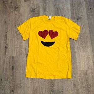 Yellow Emoji Adult T-Shirt